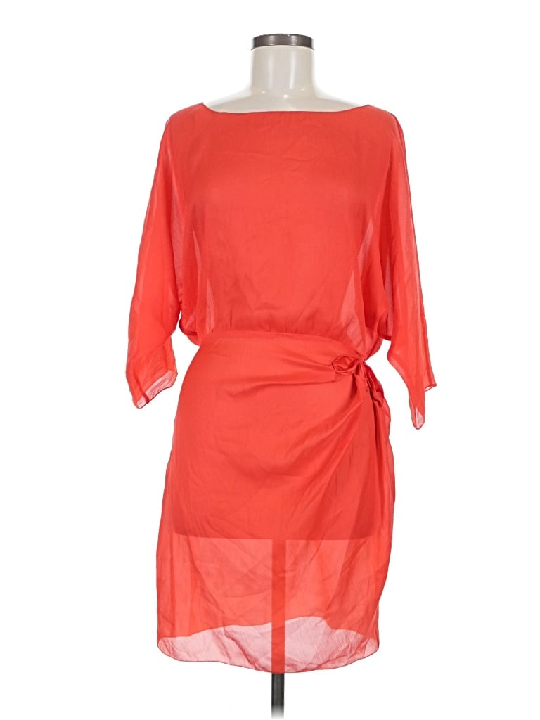 Pre-owned Assorted Brands Casual Dress In Orange