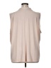 Calvin Klein Ivory Sleeveless Blouse Size 1X (estimated) - photo 2