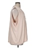 Calvin Klein Ivory Sleeveless Blouse Size 1X (estimated) - photo 4