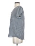 Ann Taylor LOFT 100% Polyester Gray Short Sleeve Blouse Size S - photo 5
