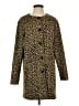 Ace Delivery Animal Print Gold Coat Size S - photo 1