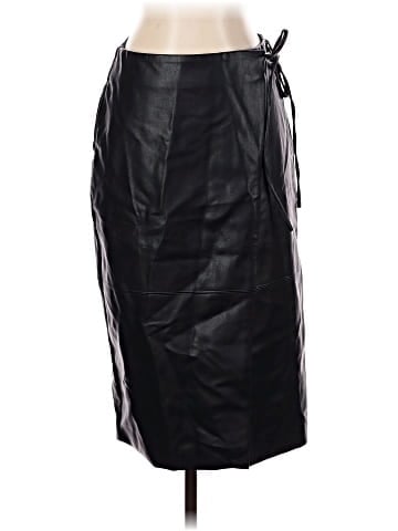 Maeve Faux Leather Skirt (view 1)