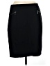 Alfani Solid Black Casual Skirt Size 8 - photo 1