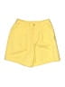 St. John's Bay Solid Yellow Shorts Size 10 (petite) - photo 1