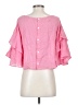 Lilka Pink Short Sleeve Blouse Size S - photo 2