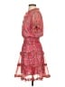 JoFlower 100% Polyester Paisley Pink Casual Dress Size S - photo 5