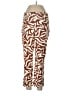 SPANX Print Brown Casual Pants Size L - photo 1