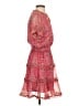 JoFlower 100% Polyester Paisley Pink Casual Dress Size S - photo 4