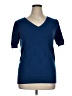 Arach & Cloz Blue Short Sleeve Top Size XL - photo 1
