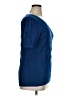 Arach & Cloz Blue Short Sleeve Top Size XL - photo 4