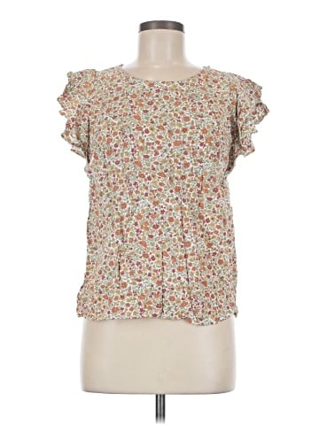 Rose & Thyme Short Sleeve Blouse (view 1)