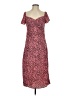 Re:named 100% Polyester Animal Print Pink Casual Dress Size S - photo 1
