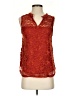 West Kei Red Sleeveless Blouse Size S - photo 1