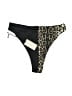 Superdown Animal Print Gold Swimsuit Bottoms Size XS - photo 2