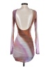 AFRM Graphic Purple Cocktail Dress Size XS - photo 2