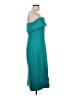Theia Color Block Teal Cocktail Dress Size 10 - photo 4