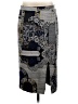 HD in Paris Print Gray Casual Skirt Size S - photo 1