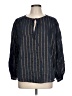 Zara Blue Long Sleeve Blouse Size L - photo 1