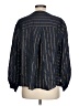Zara Blue Long Sleeve Blouse Size L - photo 2