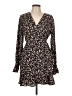 AX Paris 100% Polyester Floral Black Casual Dress Size 12 - photo 1