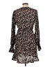 AX Paris 100% Polyester Floral Black Casual Dress Size 12 - photo 2