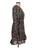 AX Paris 100% Polyester Floral Black Casual Dress Size 12 - photo 4