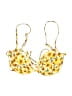 WeWoreWhat Color Block Floral Graphic Tropical Yellow Swimsuit Top Size S (estimated) - photo 1
