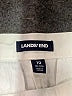 Lands' End Solid Ivory Shorts Size 10 - photo 3