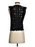 Zara Black Sleeveless T-Shirt Size S - photo 2