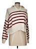 Assorted Brands 100% Polyester Stripes Ivory Pullover Sweater Size L - photo 1