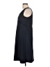 Eddie Bauer Solid Black Casual Dress Size L - photo 5