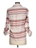 Sanctuary Stripes Brown 3/4 Sleeve Blouse Size L - photo 2