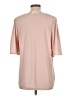 Ann Taylor 100% Polyester Pink Short Sleeve Blouse Size L - photo 2