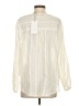 Zara Ivory Long Sleeve Blouse Size S - photo 2