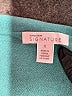 Nordstrom Signature Teal Silk Pullover Sweater Size S - photo 7