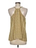 CAbi 100% Polyester Yellow Sleeveless Top Size M - photo 2