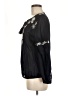 Tory Burch 100% Cotton Black Long Sleeve Blouse Size 8 - photo 5