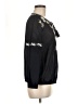 Tory Burch 100% Cotton Black Long Sleeve Blouse Size 8 - photo 4