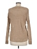 Kensie Metallic Tan Pullover Sweater Size M - photo 2