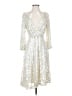 DKNY Ivory Cocktail Dress Size 10 - photo 1