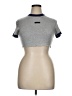 Assorted Brands Gray Short Sleeve Turtleneck Size XL - photo 1