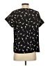 Violeta by Mango Graphic Black Short Sleeve T-Shirt Size XS - photo 2