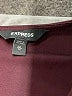 Express Solid Burgundy Jumpsuit Size M - photo 3
