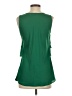 Daisy Fuentes 100% Polyester Green Sleeveless Blouse Size S - photo 2