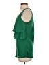 Daisy Fuentes 100% Polyester Green Sleeveless Blouse Size S - photo 5