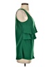 Daisy Fuentes 100% Polyester Green Sleeveless Blouse Size S - photo 4