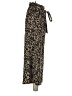 Tyche Animal Print Gold Casual Pants Size S - photo 4