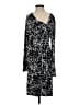 BCBGMAXAZRIA Print Gray Casual Dress Size S - photo 1
