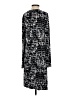 BCBGMAXAZRIA Print Gray Casual Dress Size S - photo 2