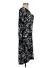 BCBGMAXAZRIA Print Gray Casual Dress Size S - photo 4